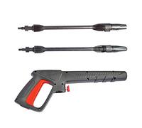 Pistola de pulverización de alta presión para lavadora de coche, pistola de agua para Black Decker AR Blue Clean Michelin (A. Pistola de pulverización de agua + lanza de chorro variable + lanza turbo)