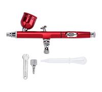 Pistola De Pulverización De Oxígeno De 2 Colores, Pistola De Aerógrafo De Gravedad De 0,3 Mm, Pistola De Pulverización De Compresor, Herramientas De Decoración De Pasteles (rose-bengal)