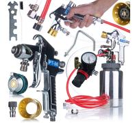 Pistola de pulverización de pintura de aire comprimido Rosfix 2L | Boquilla d...