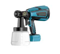 PISTOLA DE PULVERIZACIÓN Eléctrica Inalámbrica, Pulverizador De Pintura De 48V Y 1000ML, Aerógrafo Con Revestimiento De Acero For Muebles Automáticos, 5 Boquillas For Batería(1 Battery Set A)