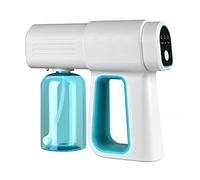 Pistola de pulverización nano recargable de 2600 mAh para el hogar, coche y azul, desinfectante eléctrico, botella de vapor de mano, modelo compacto portátil K6X