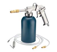 Pistola de pulverizado con depósito inferior 1100ml 4-6bar 1/4" Rociadora Mangueras Boquilla angular