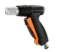 Pistola De Riego Claber GARDENLIFE Metal Jet Multigetto 9567, Negro Verde