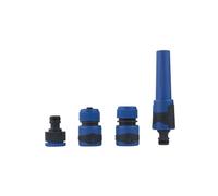 Pistola de riego completa para jardín - SUAN - Soft Touch - Gris - 13mm