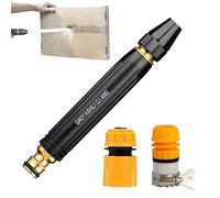 Pistola de riego de alta presión, limpiador de mano 3 modos ergonómicos - limpiador automático de alta presión - para lavar regar limpiar patio o casa, balcón terraza garaje