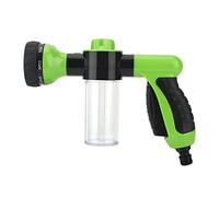 Pistola de Riego Pistola de agua de espuma Cañón de Espuma para Coche Pistola Manguera Lavadora a presión Lavado de autos Pistola de pulverización 6m Manguera de Presion con el bote espuma(verde)