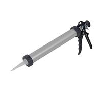 Pistola de silicona para salchichas combi de 600 ml con aplicador de metal para uso con paquetes de silicona para salchichas También apto para uso con cartuchos de sellador estándar.