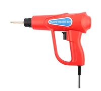 Pistola De Soldar Plástico 70W, Soldador Profesional For Máquina Soldadura, Kit Herramientas Reparación Parachoques PVC For Coche, Eléctrica Calentamiento RáPido(Red)