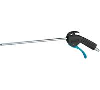 Pistola de soplado HAZET 9040P-2 I 280 mm recta, boquilla larga, 6 bar de presión de trabajo con mango ergonómico I para la eliminación rápida de virutas u otros objetos extraños