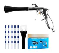 Pistola De Soplado,Pistola De Aire Comprimido En Seco Con 5 Piezas Mangueras,Pistola De Limpieza De Coches,Pistola De Aire Para Compresor Para Coche,Sopla Suciedad Y Polvo