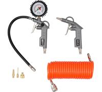Pistola De Soplo Set 6tlg Reinigungspstole 5m Tubo Flexible 3 Adaptador