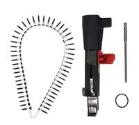 Pistola de tornillo automática resistente y duradera de buen rendimiento, pistola de clavos de cadena, pared de división de aleación de aluminio para placa de yeso