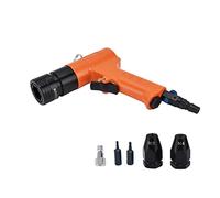 Pistola de tuercas de remache de aire Remachadora neumática Acero de aleación Alta potencia 1500 rpm 0,6 0,8 Mpa KV 7801F para fabricación de automóviles Remachado de placas de (Estilo de la UE)