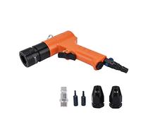 Pistola de tuercas de remache de aire Remachadora neumática Acero de aleación Alta potencia 1500 rpm 0,6 0,8 Mpa KV 7801F para fabricación de automóviles Remachado de placas de (Estilo estadounidense)