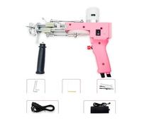 Pistola de Tufting 2 en 1, juego pistola eléctrica for alfombras, Tapis for, tejer, máquina flocadas Para uso doméstico