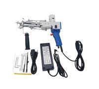 Pistola de Tufting 2 en 1, juego pistola eléctrica for alfombras, Tapis for, tejer, máquina flocadas Para uso doméstico