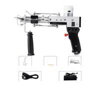 Pistola de Tufting 2 en 1, juego pistola eléctrica for alfombras, Tapis for, tejer, máquina flocadas Para uso doméstico