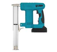 Pistola de uñas 2 en 1, pistola de clavos inalámbrica de 100 W, pistola de clavos con batería y cargador para carpintería, tapicería, revestimientos de suelos, techos, marcos de fotos, casas de