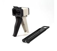 Pistola dispensadora de pegamento epoxi AB de 50 ml relación 1:1/1:2 pistola de prensado pistola de cartuchos pistola de epoxi pistola dispensadora dental aplicador para mezclar mango d