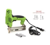 Pistola eléctrica de clavos y grapas 2 en 1, herramienta decoración muebles Para un fresado preciso(2 In 1 Gun)