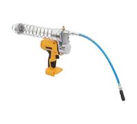 Pistola engrasadora eléctrica con batería, 10000 psi, 21 V/24 V, con tubo de aceite rígido y flexible, pistola de engrase inalámbrica para equipos mecánicos, aceites 900 CC