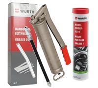 Pistola engrasadora manual de Würth, incluye 400 g de grasa multiusos