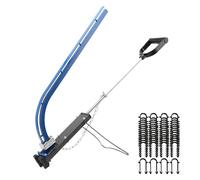 Pistola grapadora de clip de tubería para calefacción por suelo radiante, grapadora de colocación de tuberías de suelo con 300 grapas, clips de φ20 mm, duradera, fácil instalación, mejoras para el