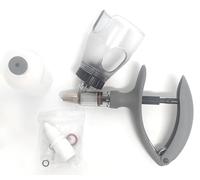 Pistola inyectora de jeringa para, Pistola de riego Continuo Ajustable para Ganado, dispensador automático de vacunas con Botella(Bottle/5ml)