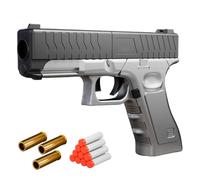 Pistola Juguete, 1 Llave Plegable Gun Balas Espuma FuncióN De Lanzamiento De CáScara Juguete Espuma Suave Carga Manual FáCil De Llevar Balas De, De 7 A 14 AñOs