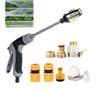 Pistola Limpiadora A Presión De Alta Resistencia: Boquilla Giratoria 360° Con 3 Modos Pulverización, Acero Inoxidable Duradero, Accesorio For Limpieza Automóviles(A set of 46-point connectors)