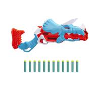 Pistola nerf hasbro nerf dinosquad tricera blast, f0803eu4