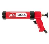 KS Tools 515.3915 - Pistola neumática de silicona, 310 ml, con pistón