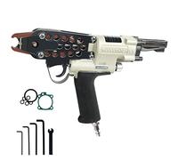 Pistola neumática para cerdos Woodpecker C-7CA52 15, diámetro cerrado 4,8 mm, pistola de anillo C para cerdos, construcción de jaulas