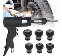 Pistola neumática portátil para M3-M12, herramienta de roscado manual para acero, hierro y cobre, eficiente para aplicaciones de metalurgia