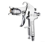 Pistola neumática W-77 para coche y muebles, alimentación por gravedad, aspiración de 2,0, 2,5, 3,0 mm, 0,3-0,68 MPa, para pintura, metal, látex, industria y bricolaje (B2.5)