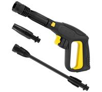 Pistola para Hidrolimpiadora Hierbla con Varilla Extensible, Reemplazo para Mango de Hidrolimpiadoras Eléctricas Karcher, Compatible con Karcher K2 K3 K4 K5 K6 K7, Sistema Quick Connect para Manguera,