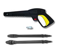 Pistola para hidrolimpiadora Lavor S'09 con lanza de chorro variable y lanza giratoria, adaptador de 1/4" incluido, compatible con hidrolimpiadoras Lavor, conexión rápida