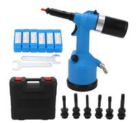 Pistola para tuercas de remache hidráulica neumática, remachadora de aire automática para fijación de placa de Metal