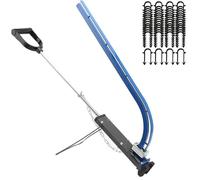Pistola pegadora de tuberías de calefacción por suelo radiante con 300 grapas, compatible con clips de 20 mm para sistemas de calentamiento de suelo