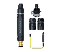 Pistola Per Tubo Da Giardino,Accessorio Per Pulizia Con 3 Modalità E Presa Antiscivolo - Per Tubo Per Prato - Per La Pulizia Di Finestre Cucina Vetro E L'Innaffiatura Di Fiori Piante E Prato