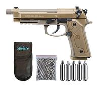 Pistola perdigon M9 A3 C02 Blowback Metalica. + Funda Portabalines + balines + bombonas Co2. 23054/13275/29318. Potencia < 3 Julios