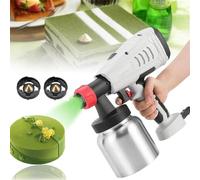 Pistola pulverizadora de chocolate para decoración de pasteles, kit de aerógrafo de 800 ml con 2 boquillas, perfecto para cupcakes, galletas, postres y pastelería