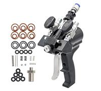 Pistola pulverizadora de espuma poliuretano P2 Purga aire PU Inyección AB Kit pistola revestimiento alta presión dos componentes