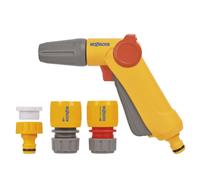 Pistola pulverizadora Hozelock con juego de inicio Rociador de chorro para jardín y exteriores