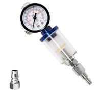 Pistola Pulverizadora Regulador De Aire Manómetro Línea Trampa De Agua Filtro Herramienta Rosca Herramientas Neumáticas(JP)