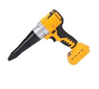 Pistola Remachadora Inalámbrica, Eficiente, sin Escobillas, para Batería Máxima de 20V, Potente Fuerza de Tracción, Remaches de 1/8, 5/32 y 3/16 Pulgadas, Ideal para Trabajos Al Aire Libre