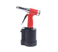 Pistola remachadora neumática de 90-120psi, Kit de herramientas remachadoras de aire de 1300kgf, clavos 3,2-6,4 for remachar tuercas hechas de hierro y aluminio