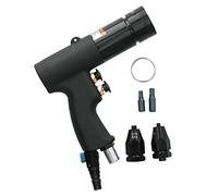 Pistola remachadora neumática para tuercas Construcción de acero de aleación de grado profesional Herramienta para tuercas remachadoras M6 M8 de alta velocidad para fabricación de