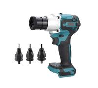 Pistola remachadora sin escobillas, potente máquina for tuercas de remaches eléctrica, Kit con cabezales de remachado(Set C M5 M6 M8)