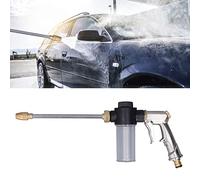 Pistola Rociadora de Lavadora de Automóviles de Aleación, Rociador de Lavadora de Autos de Espuma Con Boquilla Atomizadora de Alta Presión de 1/2 Pulgadas, para Limpieza de Automóviles Y Pisos